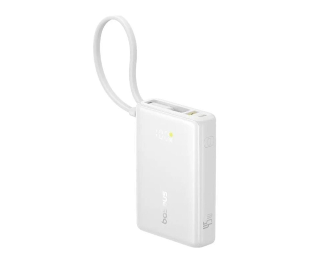 Baseus PicoGo PowerBank 10000mAh 45W White - 1348183 - zdjęcie 2